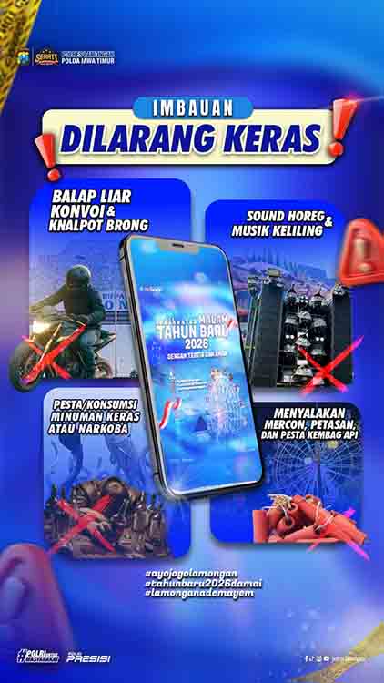 Polres Lamongan Sampaikan Imbauan