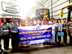 Ramp Check Massal: Polres Ngawi Pastikan Angkutan Umum Aman Beroperasi Akhir Tahun