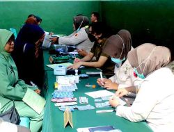 Sambut Hari Juang TNI AD, Kodim Bojonegoro Gelar Bhakti Kesehatan Gratis