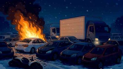 Tabrakan Beruntun 50 Kendaraan di Jepang