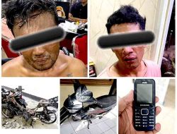 Tim Jaka Tingkir Sat Reskrim Polres Lamongan Amankan Pelaku Curanmor di Wilayah Glagah