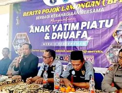 BPL Gelar Santunan Yatim Piatu, Muspika Kembangbahu Beri Apresiasi