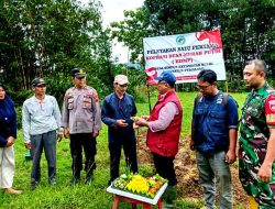 Peletakan Batu Pertama Pembangunan KDKMP Desa Simpur, Dorong Peningkatan Ekonomi Warga