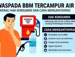 Waspada BBM Tercampur Air, Kenali Hak Konsumen dan Cara Mengantisipasi