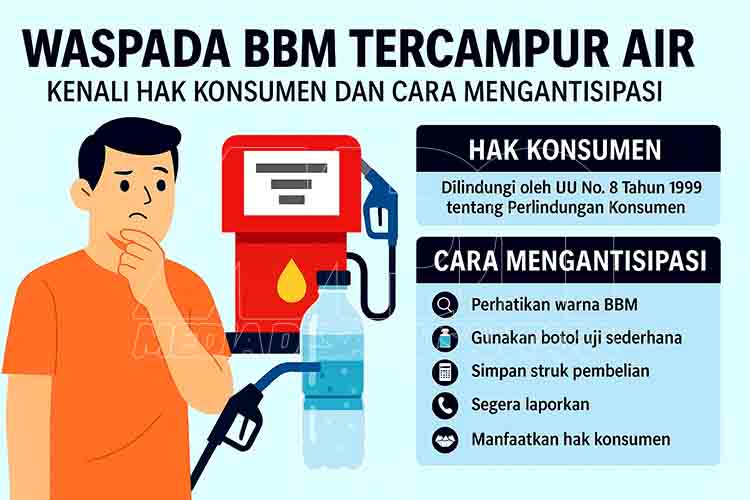Waspada BBM Tercampur Air