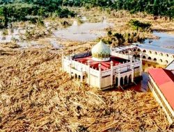 Lautan Kayu” Tutupi Desa Tanjung Karang, Pemkab Aceh Tamiang Fokus Pembersihan RSUD
