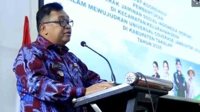 Bupati Takalar Iuran BPJS Ketenagakerjaan Hanya Rp600 Sehar