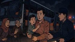 Bus Tabrak Truk di Lamongan, Sopir dan Kondektur Luka