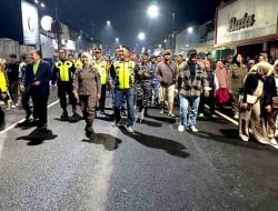 Dandim Pemalang Bersama Forkopimda Monitoring Pergantian Malam Tahun Baru 2026