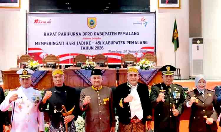 Dandim Pemalang Hadiri Rapat Paripurna DPRD