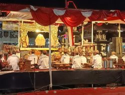 Dandim Pemalang Saksikan Pentas Pagelaran Wayang Golek