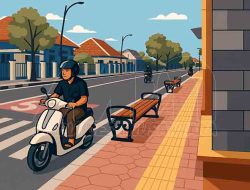 Bupati Bojonegoro Kritik Proyek Trotoar, Soroti Masalah Drainase Jalan Protokol