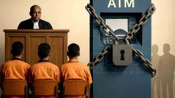 Empat Pelaku Ganjal ATM di Lamongan Divonis 5 Bulan Penjara