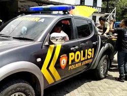 Gercep, Polsek Geneng Selamatkan Warga Ngawi Terperosok ke Dalam Sumur