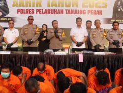 Polres Pelabuhan Tanjung Perak Berhasil Tekan Angka Kriminalitas Hingga 13 Persen di 2025