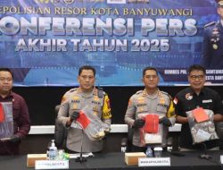 Polresta Banyuwangi Selesaikan 1.281 Perkara Sepanjang Tahun 2025