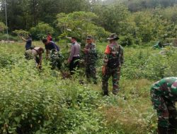 Antisipasi Potensi Bencana Alam, Kerja Bakti Mitigasi Bencana Digelar di Lereng Lawu Utara