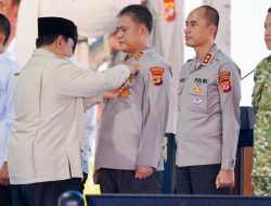 Presiden Prabowo Anugerahkan Tanda Kehormatan kepada Polri atas Dukungan Ketahanan Pangan Nasional
