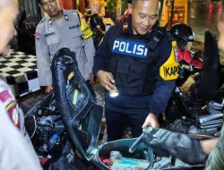 Antisipasi Gangguan Hingga Konvoi Perguruan, Polsek Gurah Intensifkan Patroli Malam Minggu