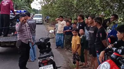 Polisi Kediri Bubarkan Balap Liar yang Resahkan Warga