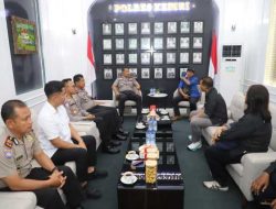 Audiensi Media Radar Kediri, Perkuat Sinergi Informasi Bersama Polres Kediri