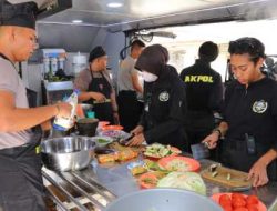Hari ke-6 Latsitardanus 2026, Taruna Akpol Masak di Dapur Lapangan untuk Ratusan Warga Aceh Tamiang