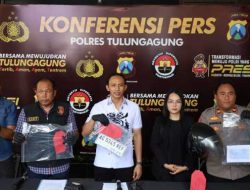 Polres Tulungagung Amankan 2 Tersangka Jambret di Dua TKP