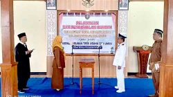 Dewi Wahyu Resmi Dilantik Jadi Kaur TU dan Umum Desa Pelang Kidul