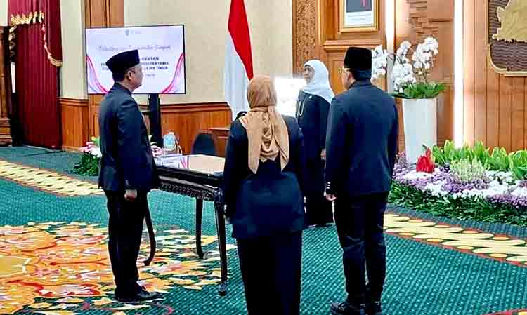 Ketahanan Pangan Jadi Prioritas, Khofifah Dorong Jatim Mantapkan Posisi Produsen Padi dan Jagung Nasional