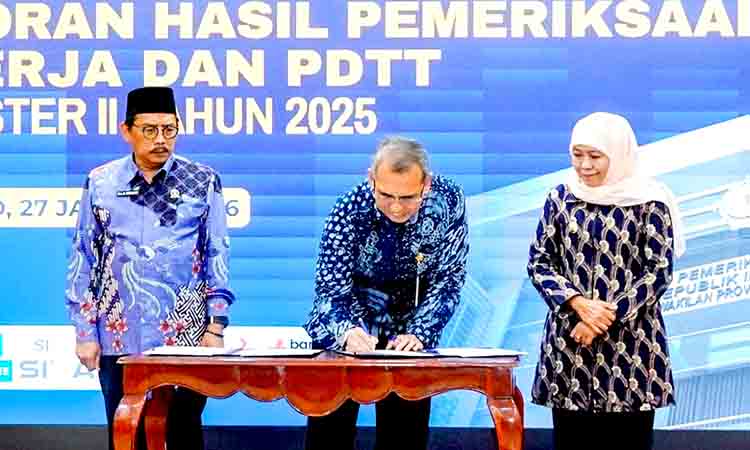 Khofifah Pastikan Rekomendasi BPK Jadi Acuan