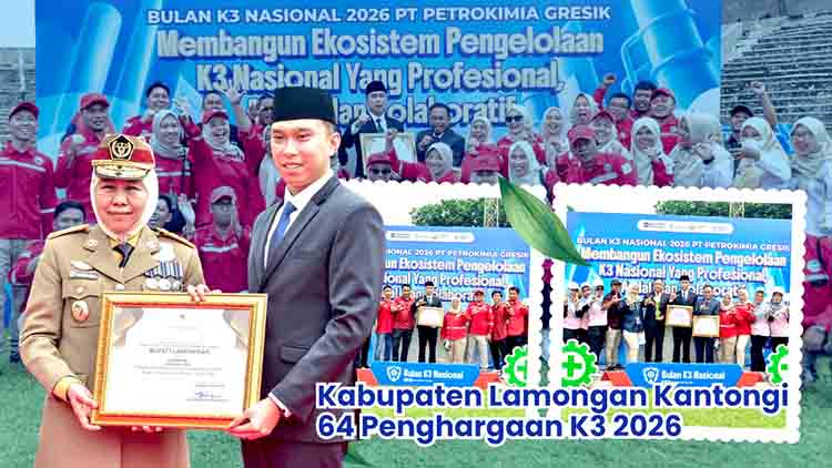 Lamongan Borong 64 Penghargaan K3