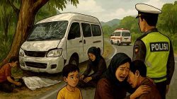 Minibus Wisatawan Gunung Gambir