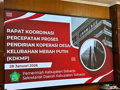 Pemkab Sidoarjo Percepat Pendirian KDKMP