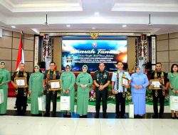 Pesan Pangdam VI/Mlw Pada Acara Sertijab serta tradisi Penerimaan dan Pelepasan Pejabat Kodam VI/Mlw