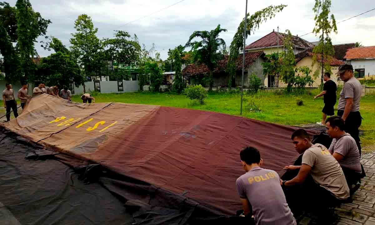 Polres Lamongan Siagakan Personel