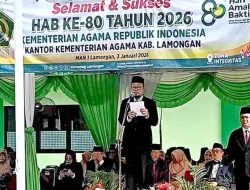 Puncak HAB Kemenag ke-80 , Kepala Kemenag Lamongan: Kemenag Tegaskan Komitmen Tingkatkan Layanan Umat