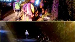 Dua Tewas dalam Kecelakaan di Jalan Raya Deandles Paciran, Satlantas Polres Lamongan Lakukan Evakuasi