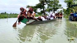 Banjir Bengawan Jero Belum Surut, Ribuan Rumah dan Lahan Pertanian di Lamongan Terendam