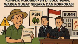 Warga Mangkupadi Gugat Negara dan Korporasi atas Konflik Agraria PSN