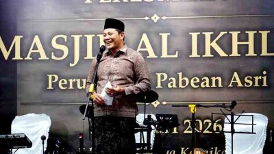 Bupati Sidoarjo Resmikan Masjid Al Ikhlas Pabean Asri Sedati