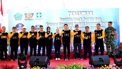 Bupati Subandi Resmikan Double Deck Parkir dan Kamar Operasi Bedah Jantung RSUD R.T. Notopuro