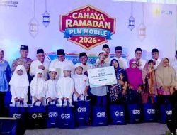 Cahaya Ramadan PLN Mobile 2026, PLN UP3 Gresik Gelar Buka Bersama dan Santunan