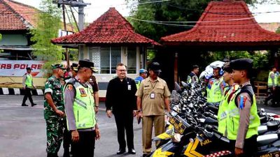 Danramil Comal Hadiri Apel Gelar Pasukan