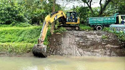 Dinas PUBMSA Sidoarjo Intensifkan Normalisasi Sungai, Mitigasi Banjir dan Optimalkan Sedimen