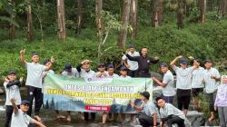 Polres Kediri Kota Dampingi Peningkatan Kemampuan Satpam Bank Indonesia di Hutan Pinus Kare