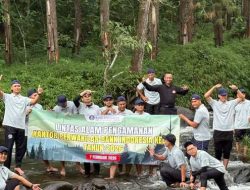 Polres Kediri Kota Dampingi Peningkatan Kemampuan Satpam Bank Indonesia di Hutan Pinus Kare