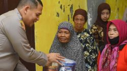 Polri Peduli : Polres Bondowoso Salurkan Bantuan dan Kunjungi Panti Jompo