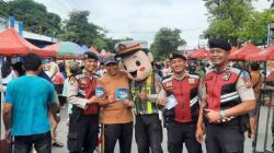 Operasi Keselamatan Semeru, Polres Situbondo Sampaikan Pesan Kamseltibcarlantas di CFD