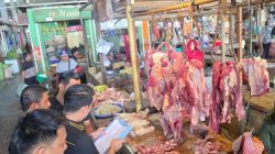 Jelang Ramadhan Satgas Pangan Polres Gresik Sidak Pasar