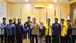 Kapolres Kediri Kota Terima Silaturahmi BEM Kediri Raya, Dorong Kolaborasi dan Penyampaian Aspirasi Secara Intelektual